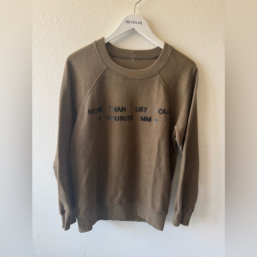 Rare 2015 Pre Fall MM6 Inside Out Reversible Sweatshirt